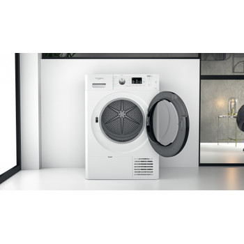 Whirlpool Sèche-linge FFT CM10 8BB NA Blanc Lifestyle frontal open