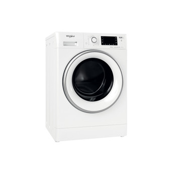 Whirlpool Lavadora secadora Libre instalación FWDD 1071682 WSV EU N Blanco Cargador frontal Perspective