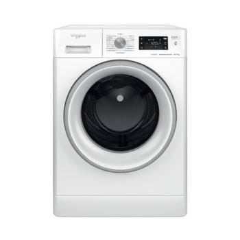 Whirlpool Práčka so sušičkou Voľne stojace FFWDB 976258 SV EE Biela Spredu plnená Frontal