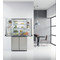 Whirlpool Side-by-Side Free-standing WQ9 B1L M Stainless Steel Frontal