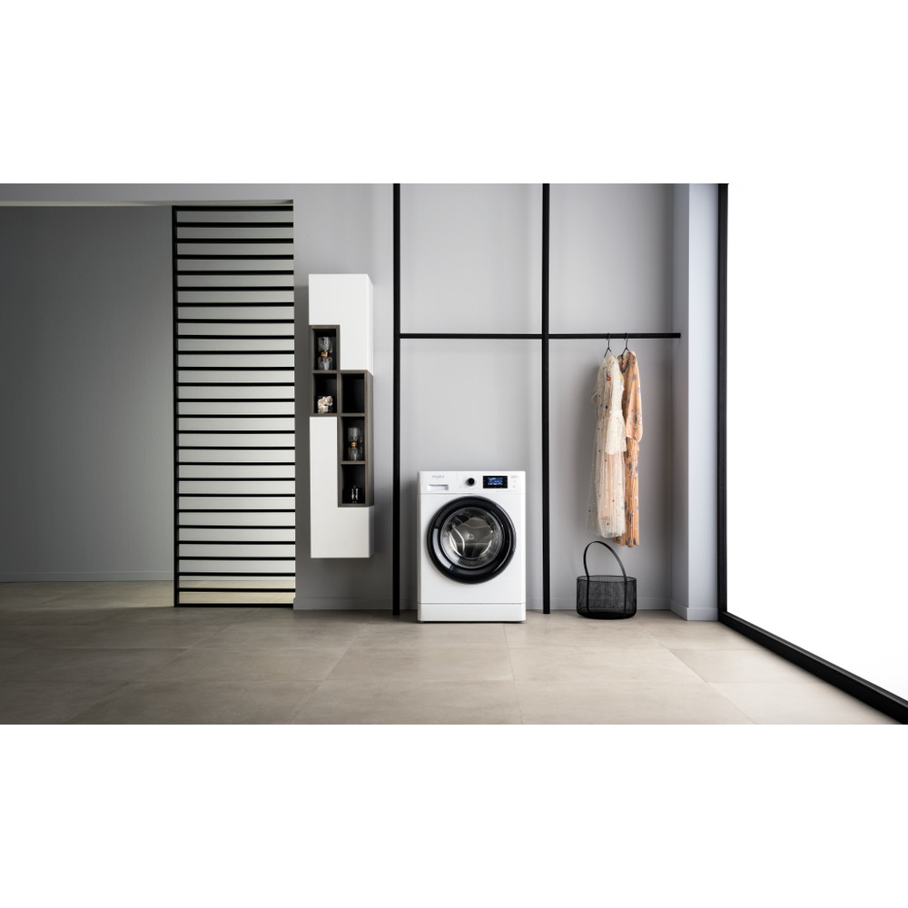 Whirlpool Mosógép Szabadonálló FWSD 81283 BV EE N Fehér Elöltöltős D Lifestyle frontal
