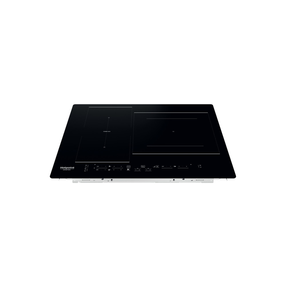 Hotpoint_Ariston Table de cuisson HB 2760B NE Noir Induction vitroceramic Frontal top down