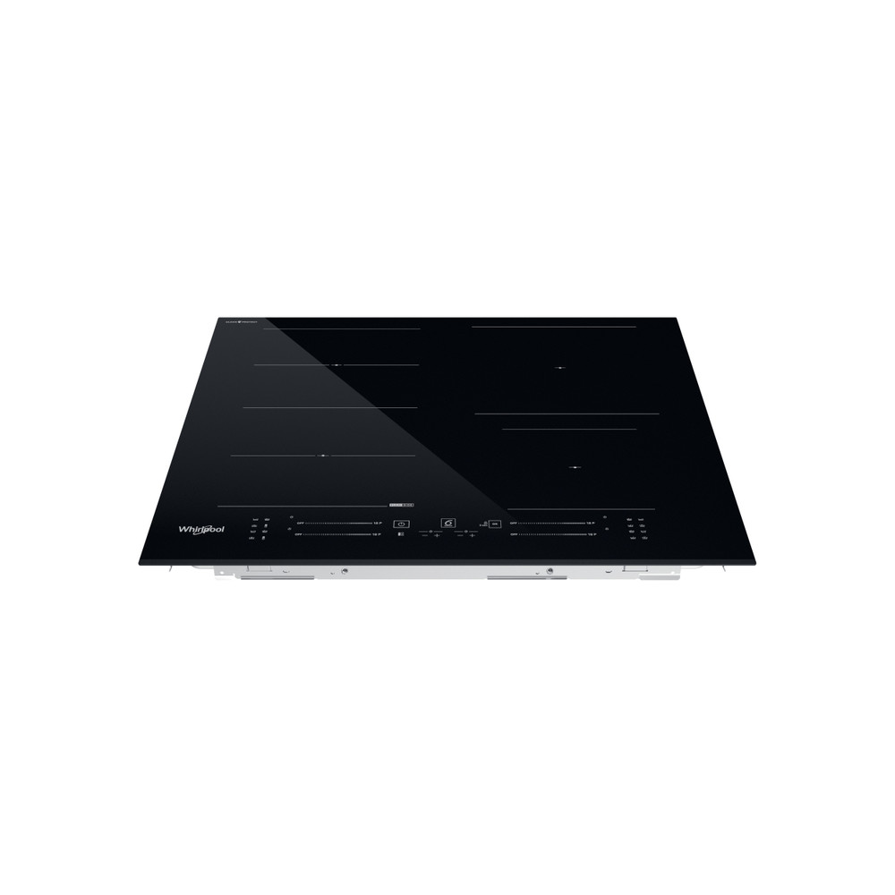 Whirlpool Plită WF S5060 CPBF Negru Induction vitroceramic Frontal top down