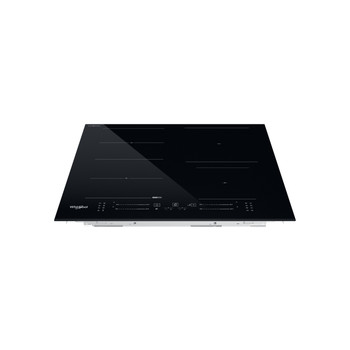 Whirlpool Encimera WF S5060 CPBF Negro Induction vitroceramic Frontal top down