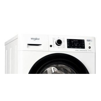 Whirlpool Mosó-szárító Szabadonálló FWDD 1071682 WBV EU N Fehér Elöltöltős Control panel