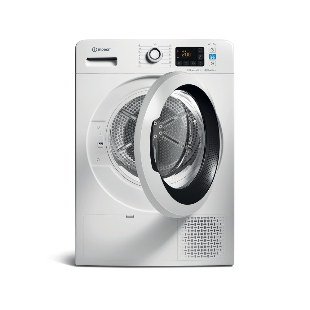 Indesit Szárító YT M11 83K RX EU Fehér Frontal open