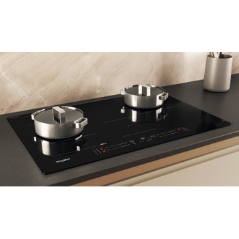 Whirlpool Plită WF S7977 CPNE Negru Induction vitroceramic Lifestyle perspective