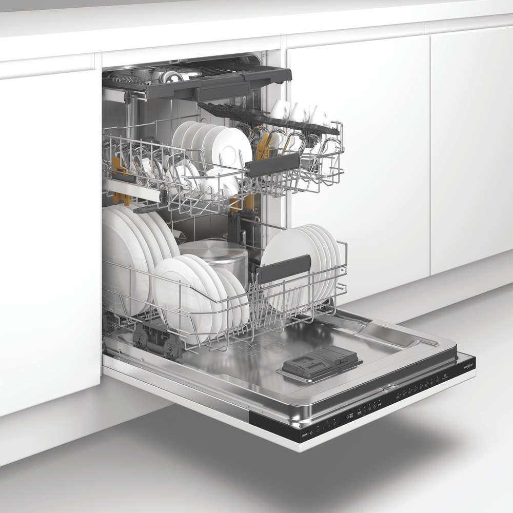 Whirlpool Umývačka riadu Vstavané WH7IC15B4MP Full-integrated C Lifestyle perspective open