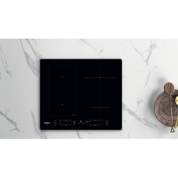 Whirlpool Főzőlap WL B5860 AL Fekete Induction vitroceramic Lifestyle frontal