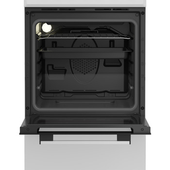 Indesit šporet I5E5PMW Bijela Electrical Lifestyle frontal open