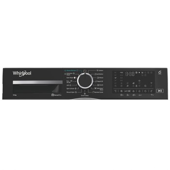 Whirlpool Maşină de spălat rufe Independent WAM 09BBC EE Negru Încărcare frontală A Program