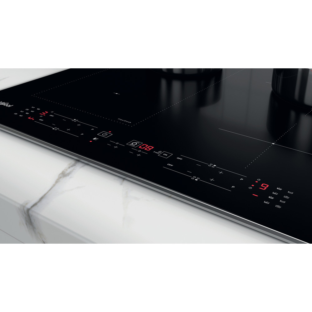 Whirlpool Főzőlap WL B5860 AL Fekete Induction vitroceramic Lifestyle control panel