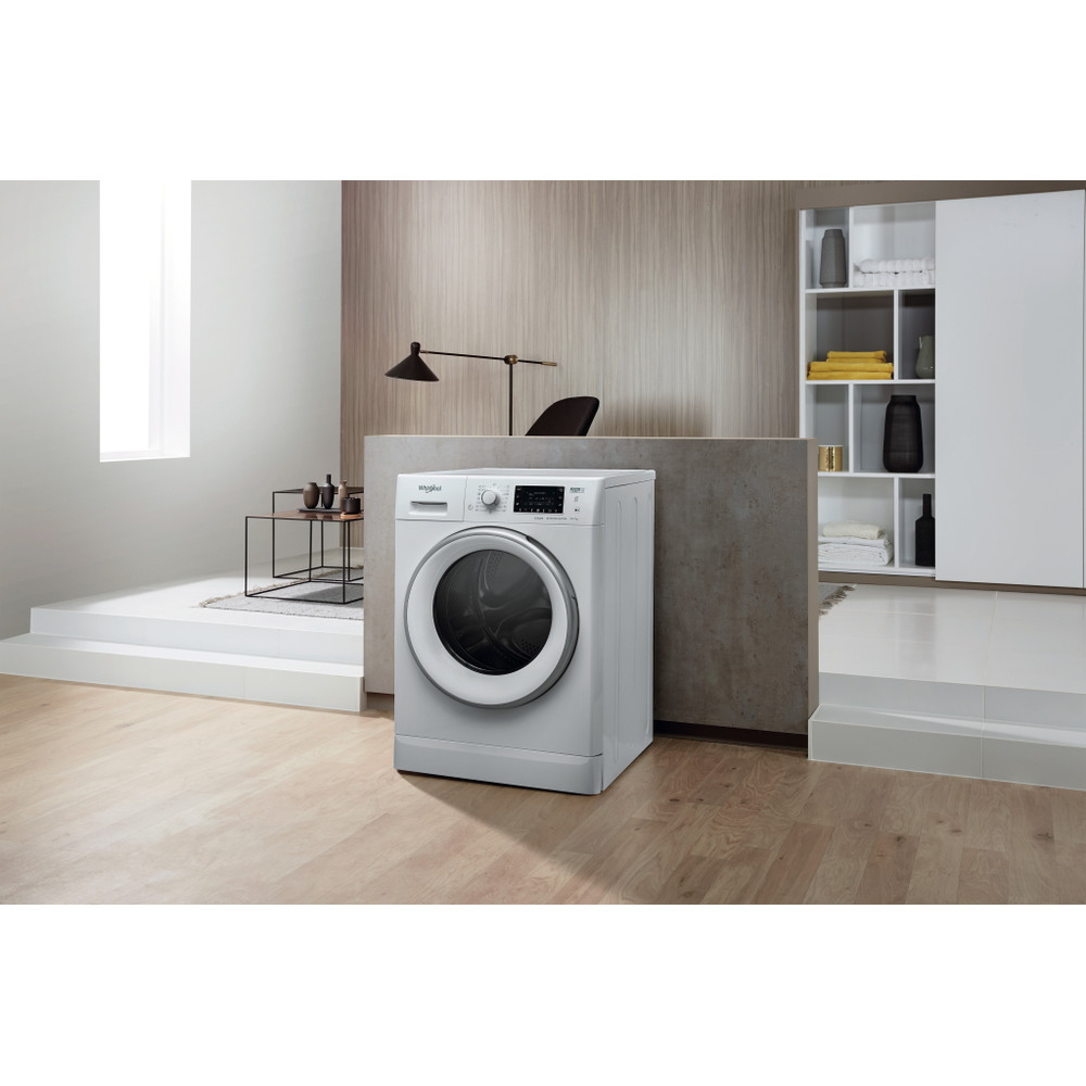 Whirlpool Lavadora secadora Libre instalación FWDD 1071682 WSV EU N Blanco Cargador frontal Lifestyle perspective
