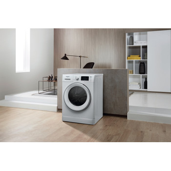 Whirlpool Lavadora secadora Libre instalación FWDD 1071682 WSV EU N Blanco Cargador frontal Lifestyle perspective