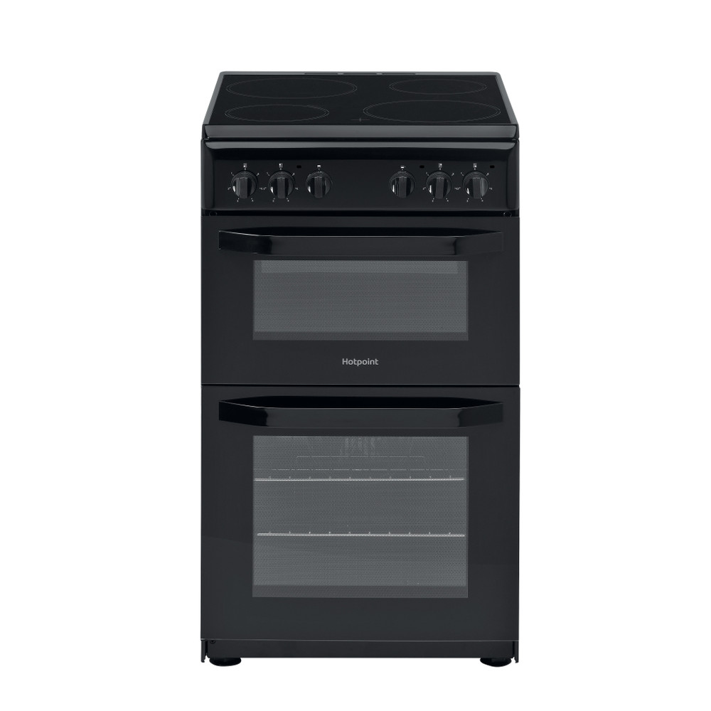 Hotpoint freestanding double oven top