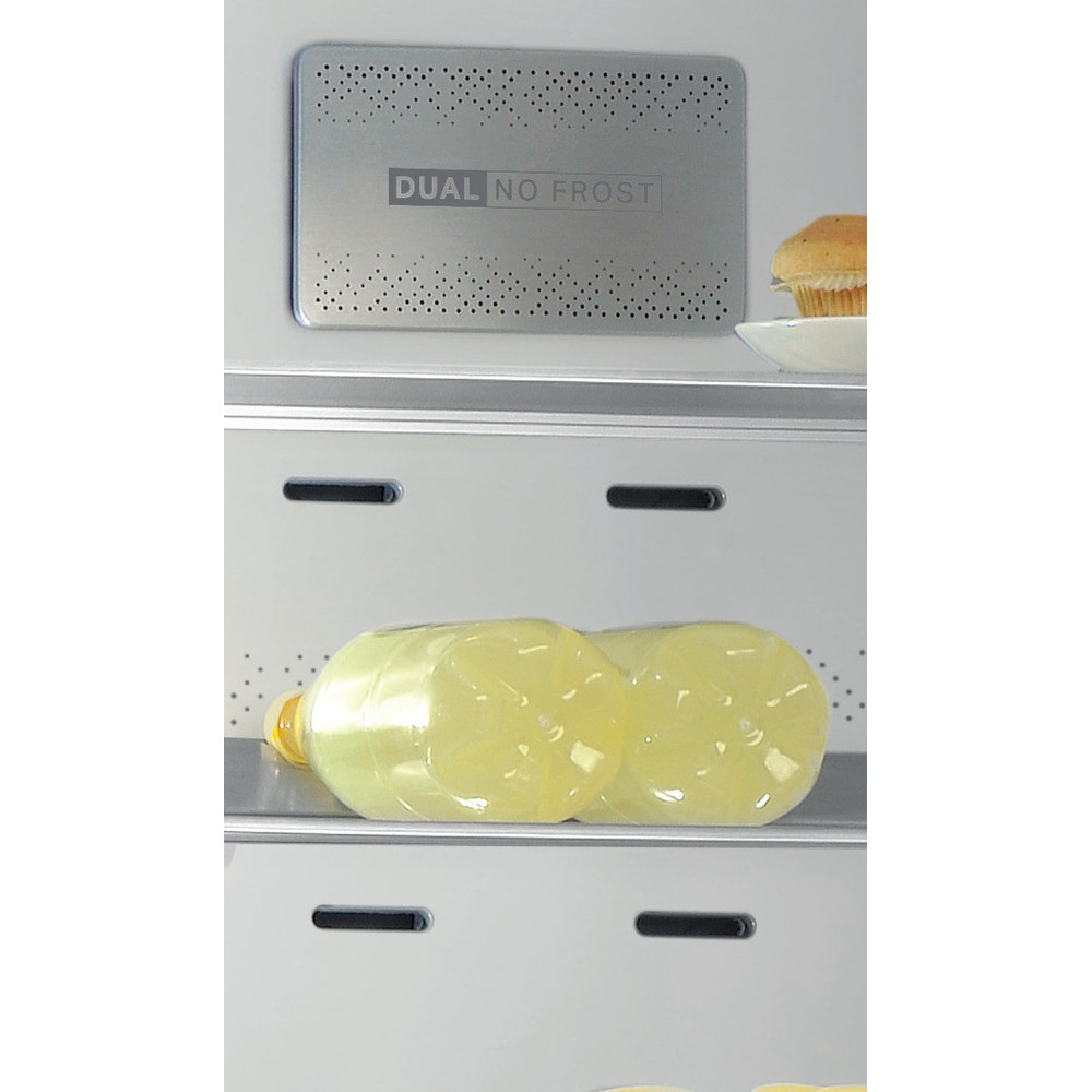 Whirlpool Combiné réfrigérateur congélateur Pose-libre W9 821D OX H 2 Optic Inox 2 portes Filter