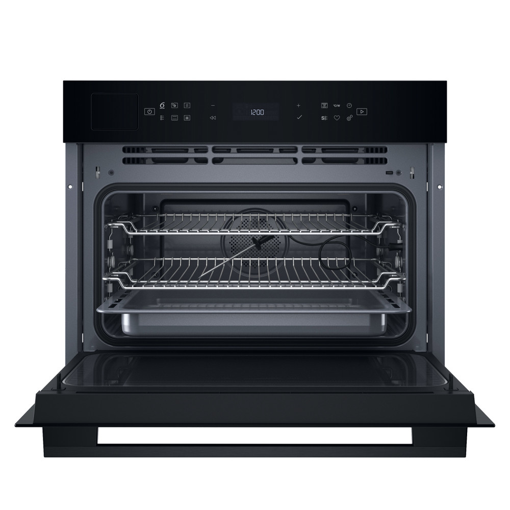 Whirlpool Microgolfoven Inbouw WCT7A9PHTSB Zwart Elektronisch 53 Combimicrogolfoven 950 Frontal open