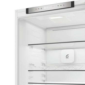 Whirlpool Kombinovaná chladnička s mrazničkou Vstavané WHK2 5292 B4E Zinc Metal 2 doors Control panel