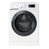 Indesit Пералня със сушилня Свободностоящи BDE 107436 WKV EE Бял Предно зареждане Frontal