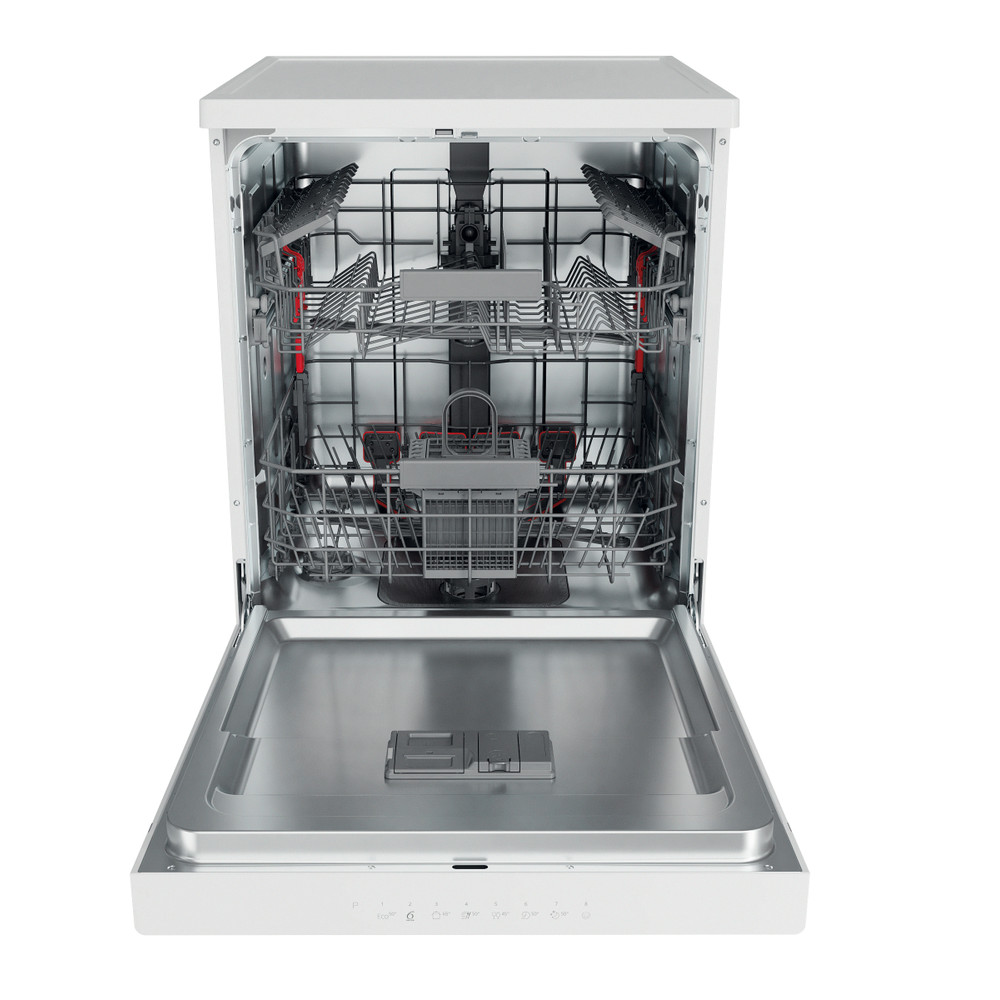 Whirlpool Vaatwasser Vrijstaand WFC 3C34 P Vrijstaand D Frontal open