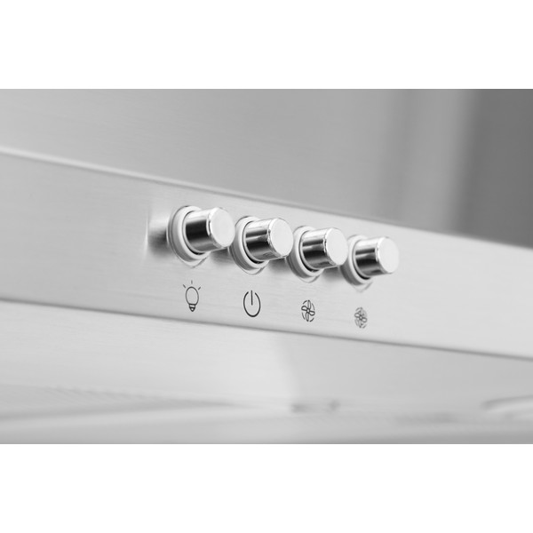 Indesit HOOD Built-in IHPC 9.5 LM X Inox Wall-mounted Mechanical Control panel