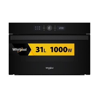 Whirlpool Microgolfoven Inbouw WMD44MB Zwart Elektronisch 31 Microgolven+Grill 1000 Frontal