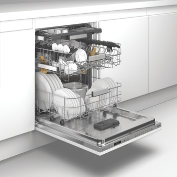 Whirlpool Посудомийна машина Вбудований (-а) WH7ITB14B3N6LW Вбудована B Lifestyle perspective open