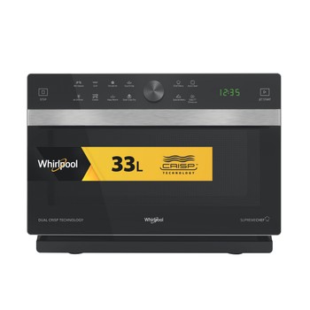 Whirlpool Magnetron Vrijstaand MWSC 833 B Zwart Elektronisch 33 MW-Combi 900 Hero image