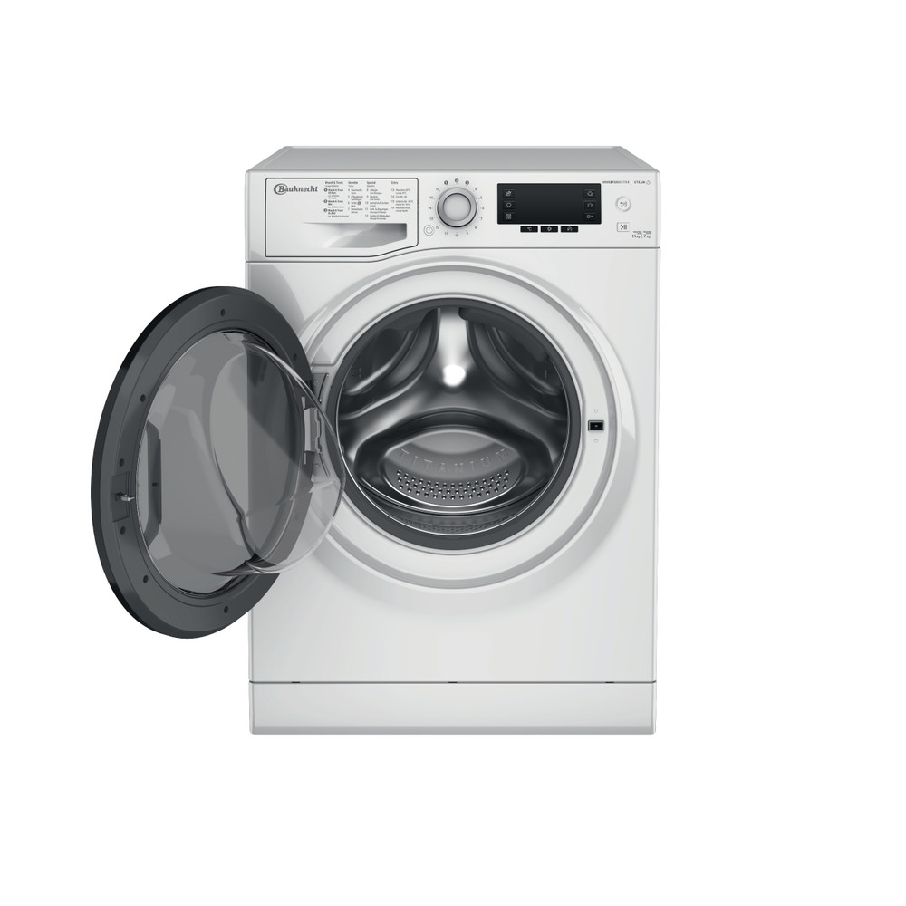 Bauknecht Waschtrockner Standgerät WATR 117260 N Weiss Frontlader Frontal open