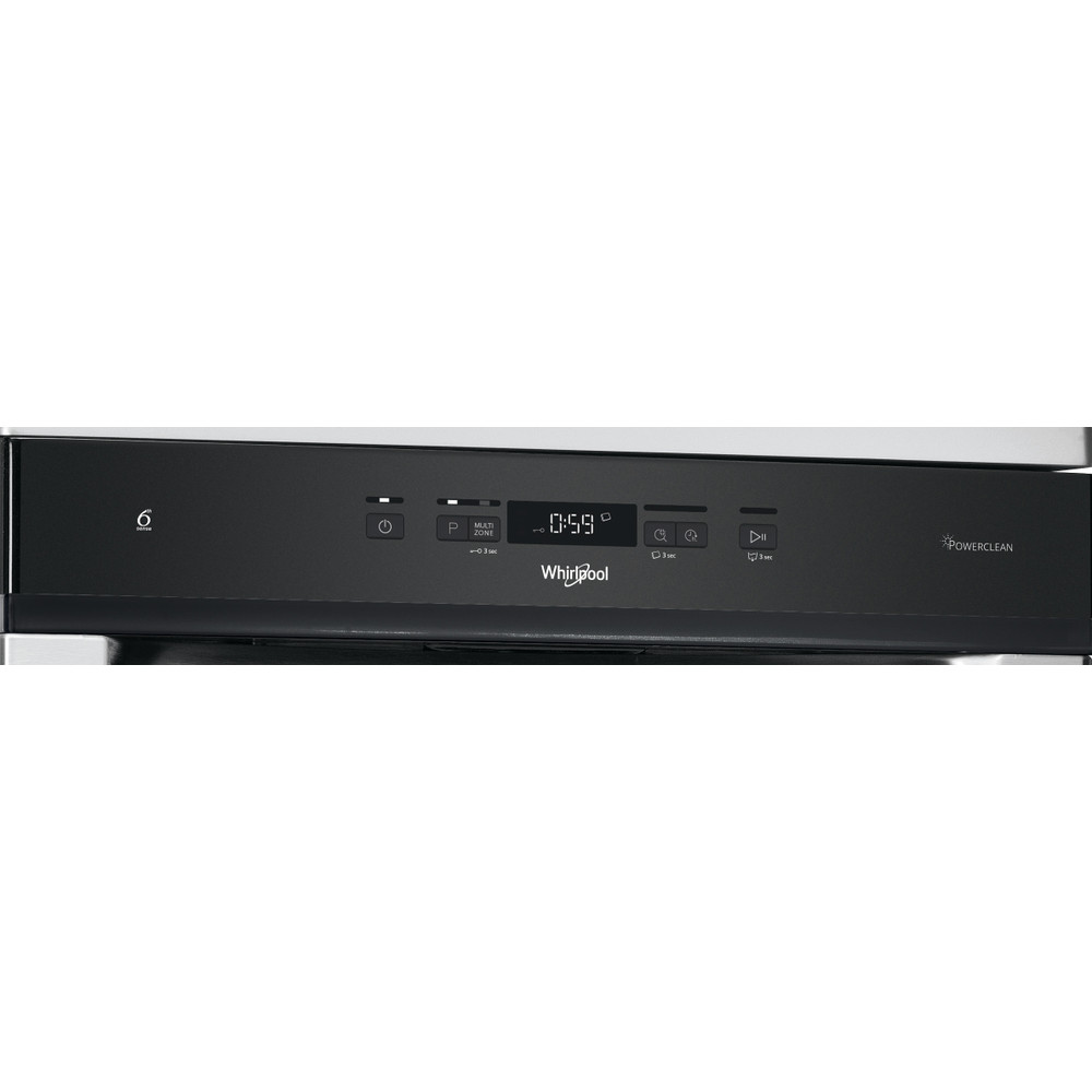 Whirlpool Vaatwasser Vrijstaand WFC 3C34  AP X Vrijstaand D Control panel