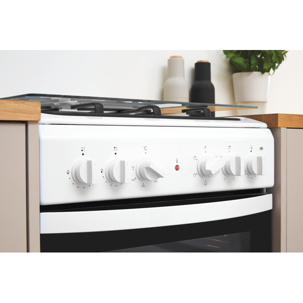 Indesit Štednjak IS5M4KCW/E Bijela Miješana Lifestyle control panel