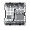 Whirlpool Dishwasher Built-in WIC 3C26 N UK Full-integrated E Frontal
