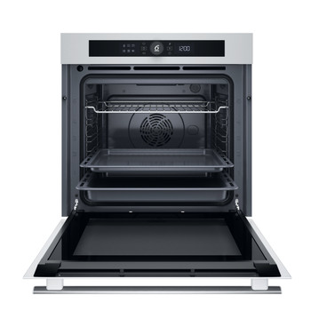 Whirlpool Ugn Inbyggda WOI4S8HM0SW Elektrisk A+ Frontal open