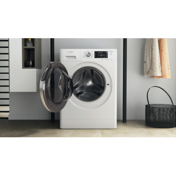 Whirlpool Mosógép Szabadonálló FFD 9458 BCV EE Fehér Elöltöltős B Lifestyle frontal open