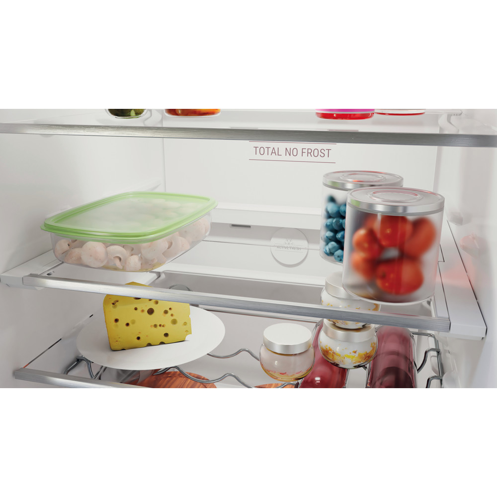 Hotpoint_Ariston Combinație frigider-congelator Neincorporabil HAFC9 TO32SK Argintiu Negru 2 doors Lifestyle detail