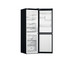 Whirlpool Køleskab/fryser kombination Fritstående W7X 82O K Sort 2 doors Perspective