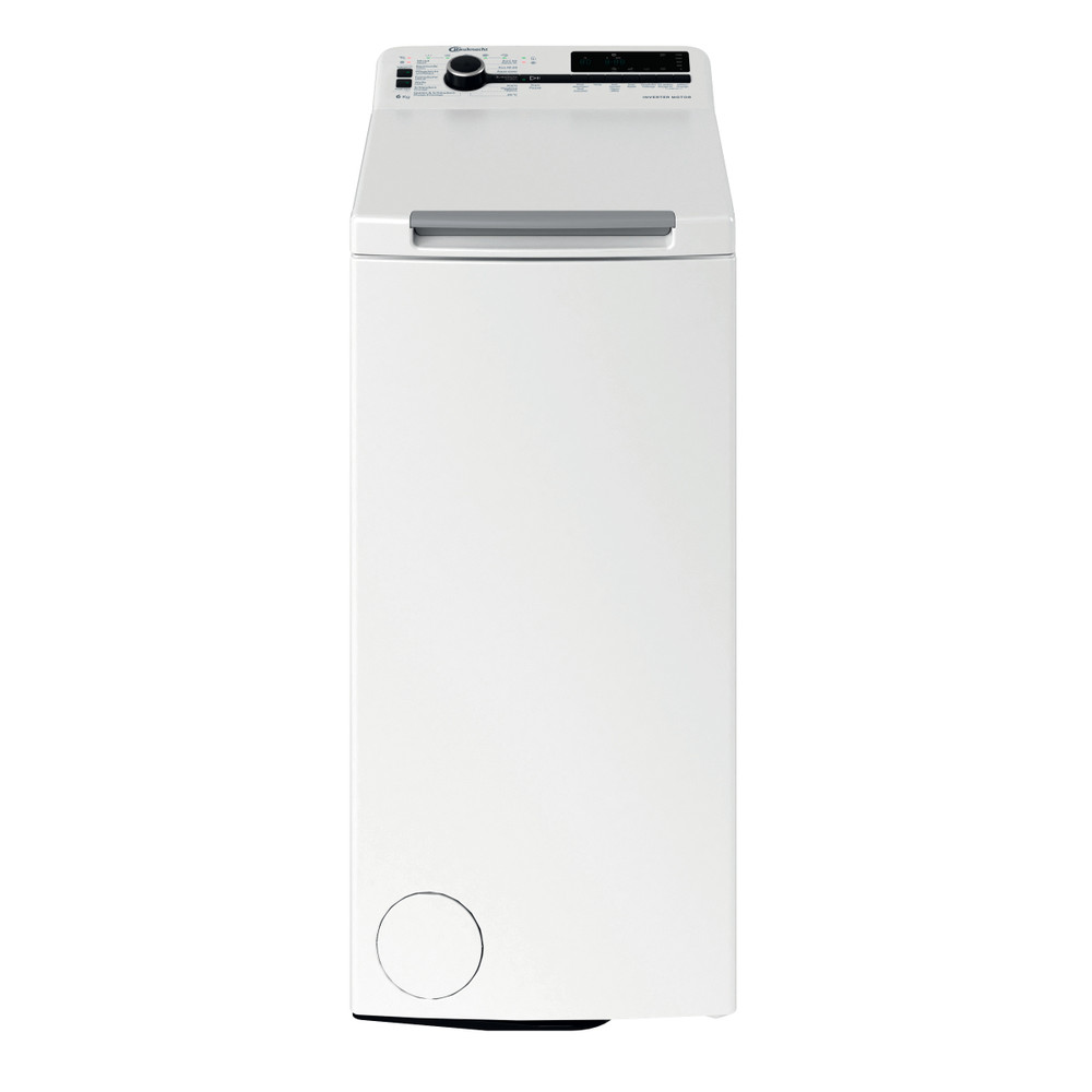 Bauknecht Lavabiancheria Apparecchio a posa libera WMT 612B CH Bianco Toplader B Frontal