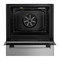 Indesit Κουζίνα I6V8KMX Inox Ηλεκτρική Frontal open