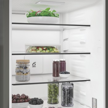 Whirlpool Combinación de frigorífico / congelador Libre instalación WHK 26413 X6EE ARC 764 Manhattan Gray 2 doors Lifestyle perspective open