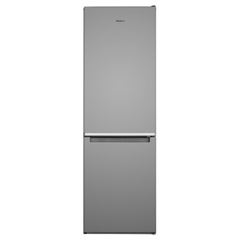 Whirlpool Hűtő/fagyasztó kombináció Szabadonálló W9M 841S OX Optic Inox 2 doors Frontal