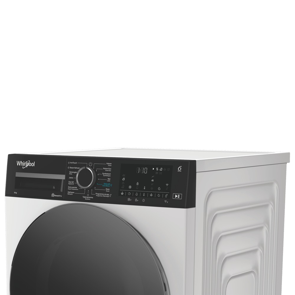 Whirlpool Droogautomaat C WD 86M WBS BE Wit Lifestyle control panel