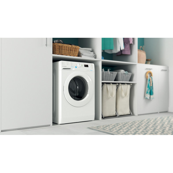 Indesit Mosógép Szabadonálló BWA 71283X W EE N Fehér Elöltöltős D Lifestyle perspective