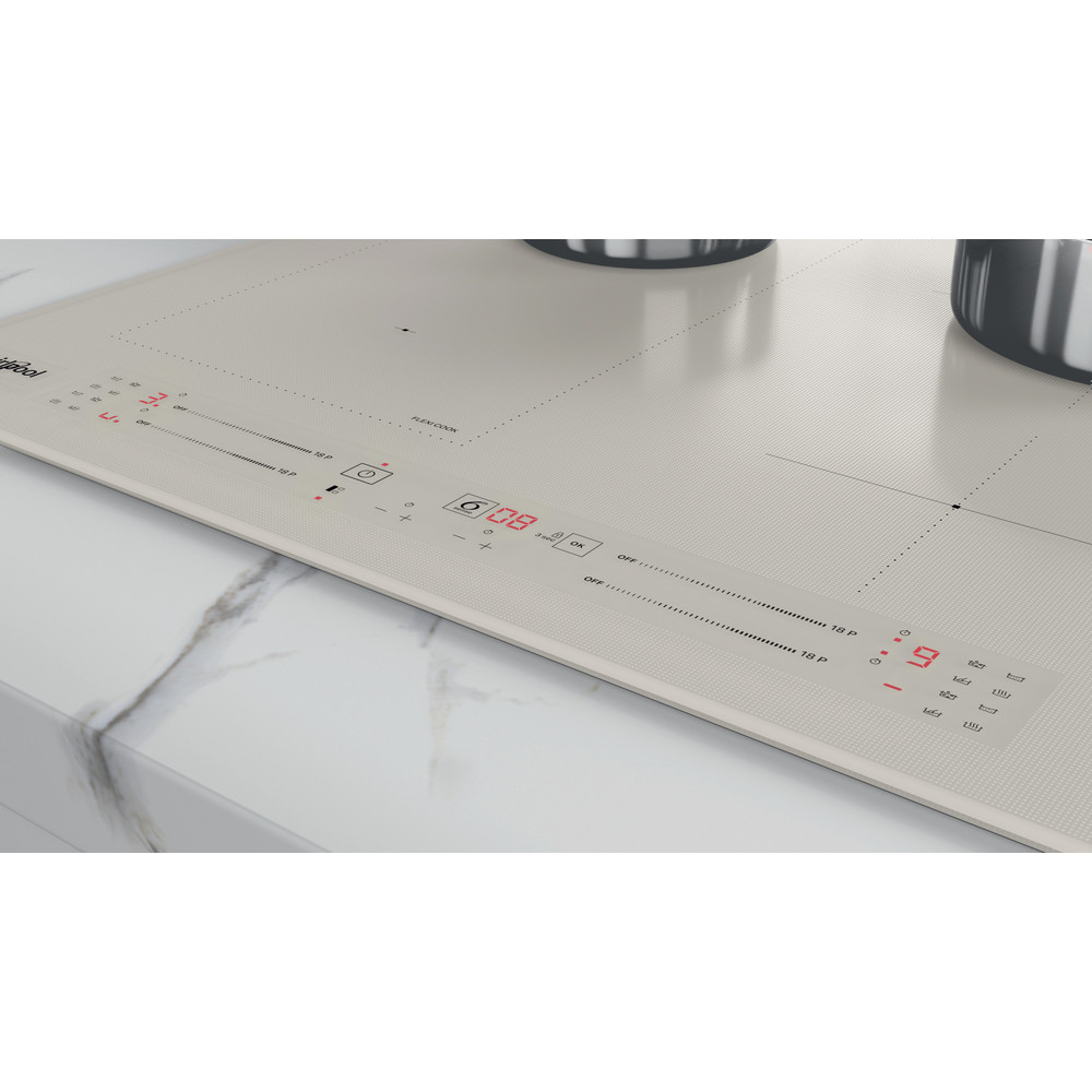 Whirlpool Varná doska WL S2760 BF/S Strieborná Induction vitroceramic Lifestyle control panel