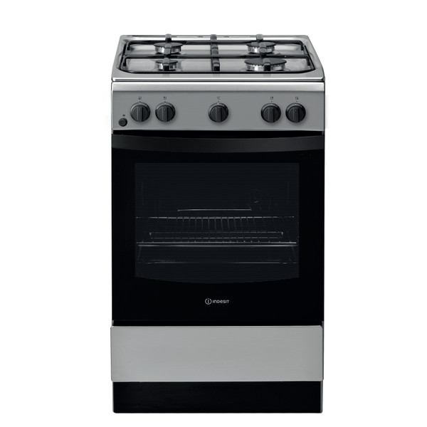 Indesit Плита IS5G0KMX/E Inox Газовая Frontal