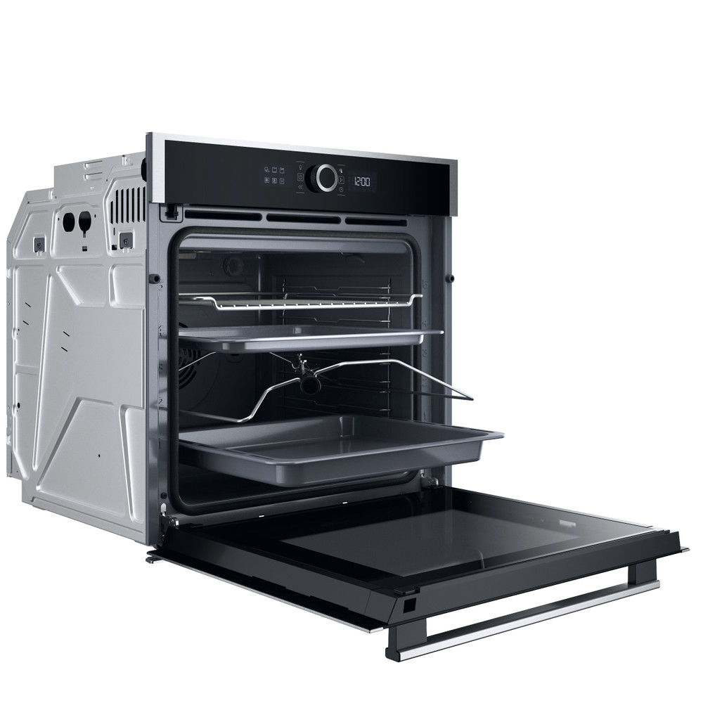 Hotpoint_Ariston Four Encastrable HAOI4S8PM0XA Electrique A+ Perspective open