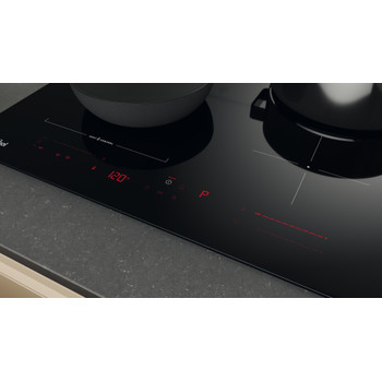 Whirlpool Főzőlap WTX6014DCF Fekete Induction vitroceramic Control panel