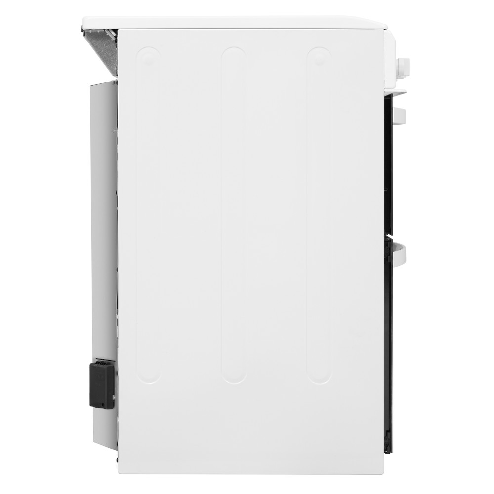 Indesit Double Cooker ID5E92KMW/UK White A Enamelled Sheetmetal Back / Lateral