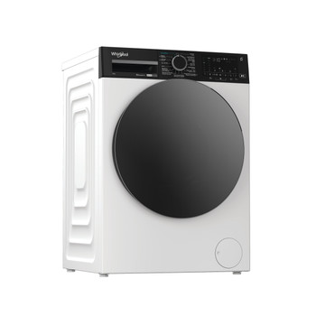Whirlpool Lave-linge Pose-libre WPM 966W ADS BE Blanc Frontal A Perspective