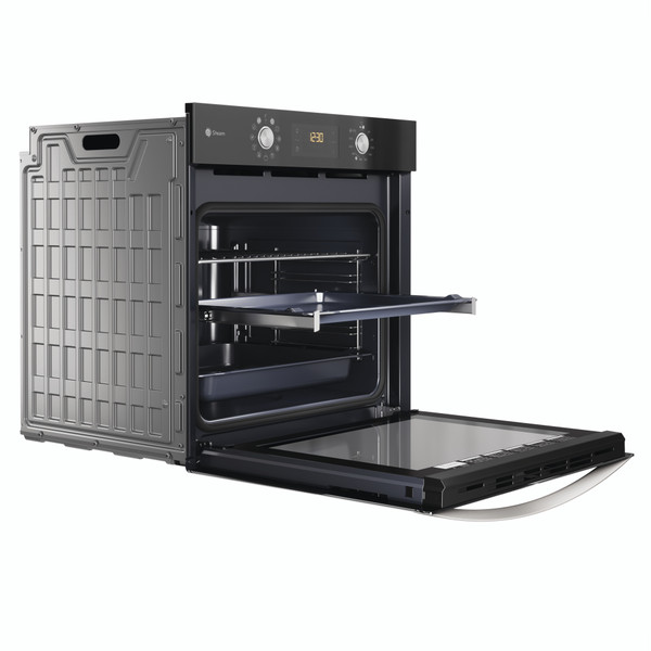 Indesit Духові шафи Вбудований (-а) IFWS 4841 JH BL Електрична A+ Perspective open