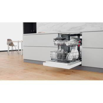 Whirlpool Diskmaskin Inbyggda WH2UD14BN60W Underbyggd D Lifestyle perspective open